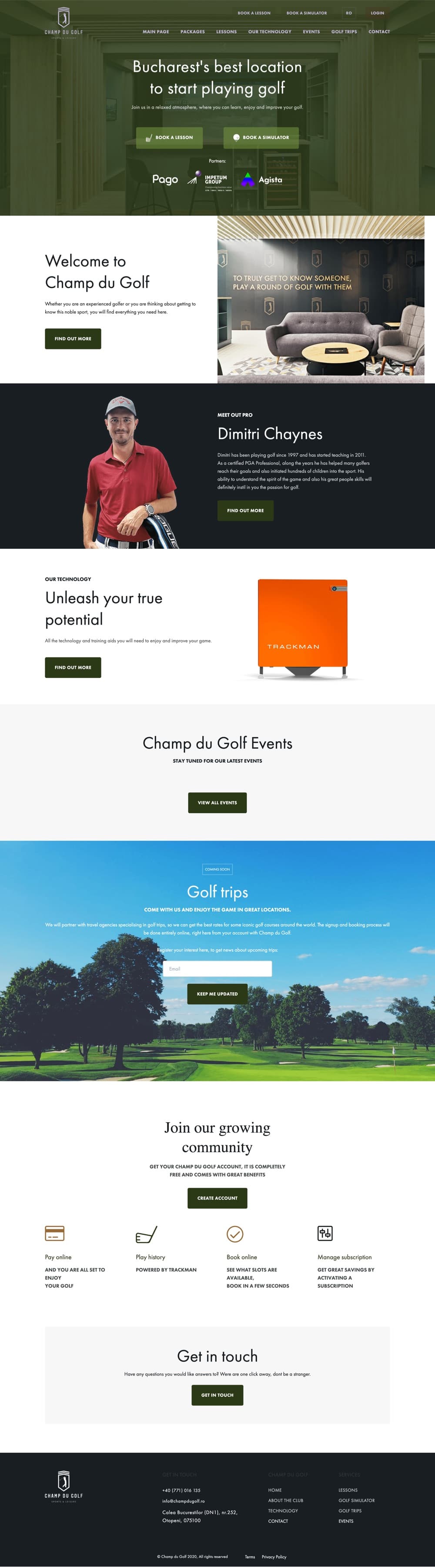 Golf simulator